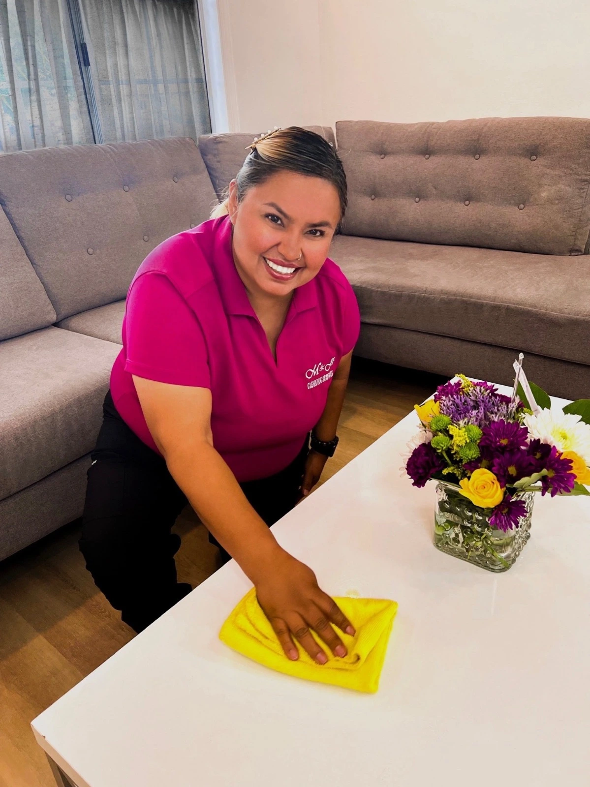 CEO of M & J's Cleaning Services